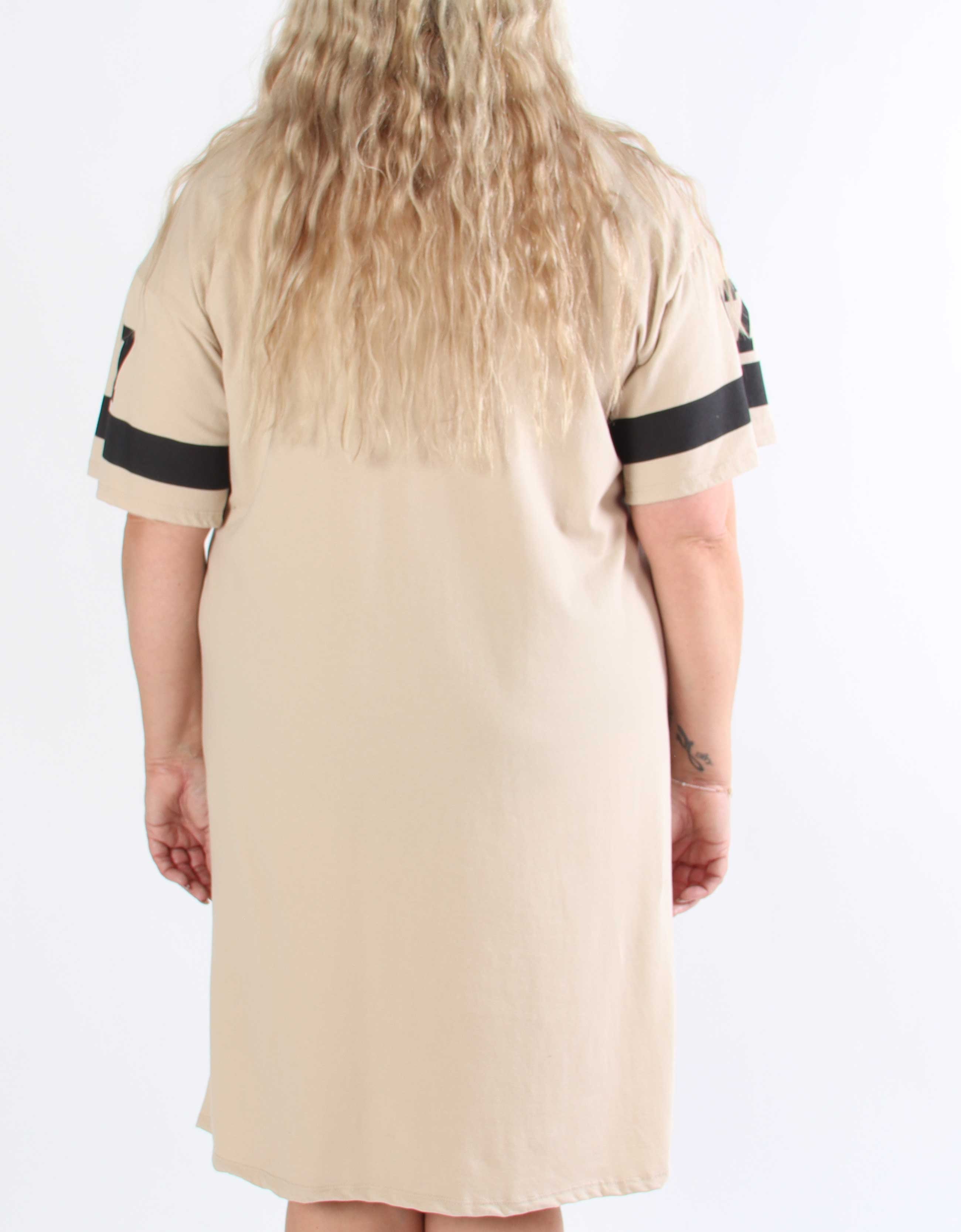 Millie - Plus size queen t-shirt kjole i blødt bomuld